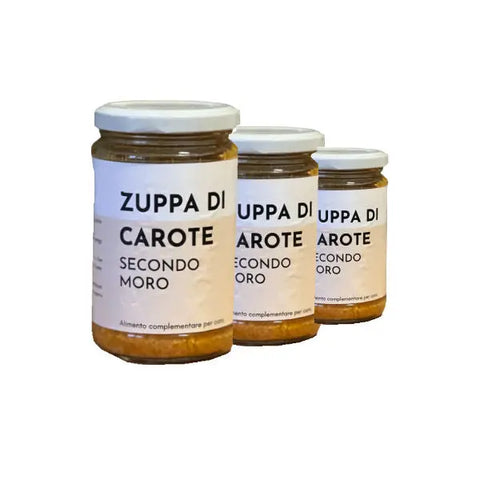 Zuppa di carote per cani secondo Moro con tacchino di PAMANGI (7 - 14 Confezioni)