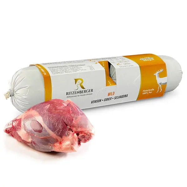 Carne di selvaggina pura Ritzenberger | 2 rotoli da 400 g