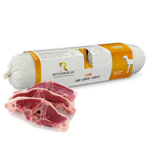 Carne d'agnello pura Ritzenberger | 2 rotoli da 400 g